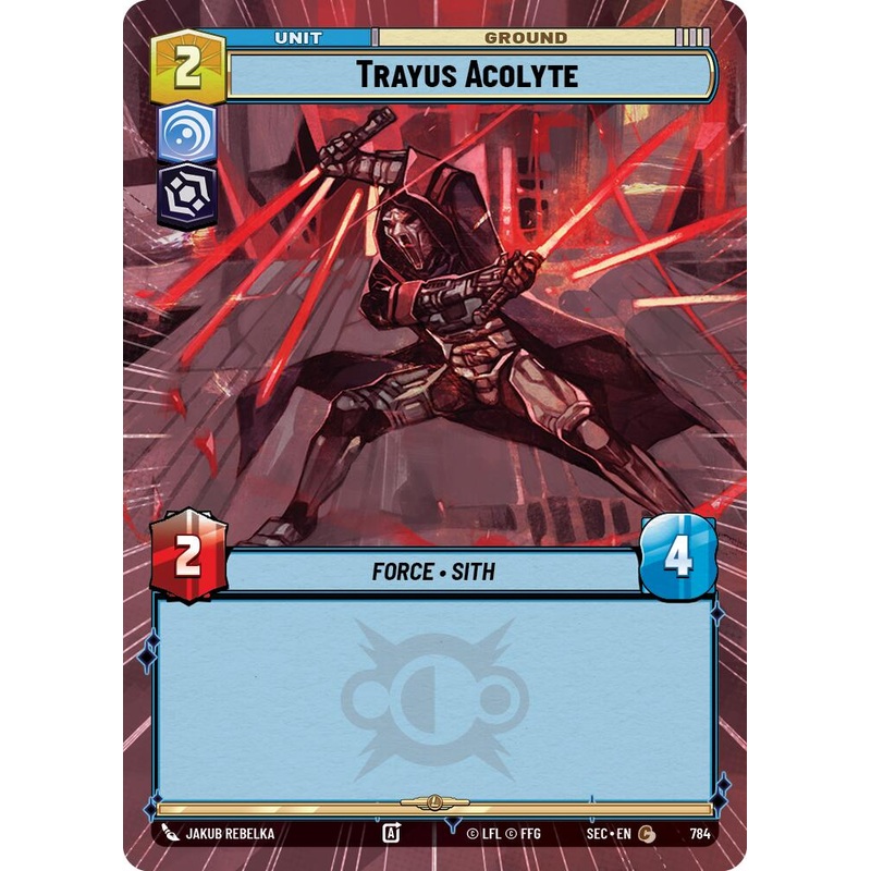Trayus Acolyte (784) (Hyperspace Foil) (784) [Secrets of Power]