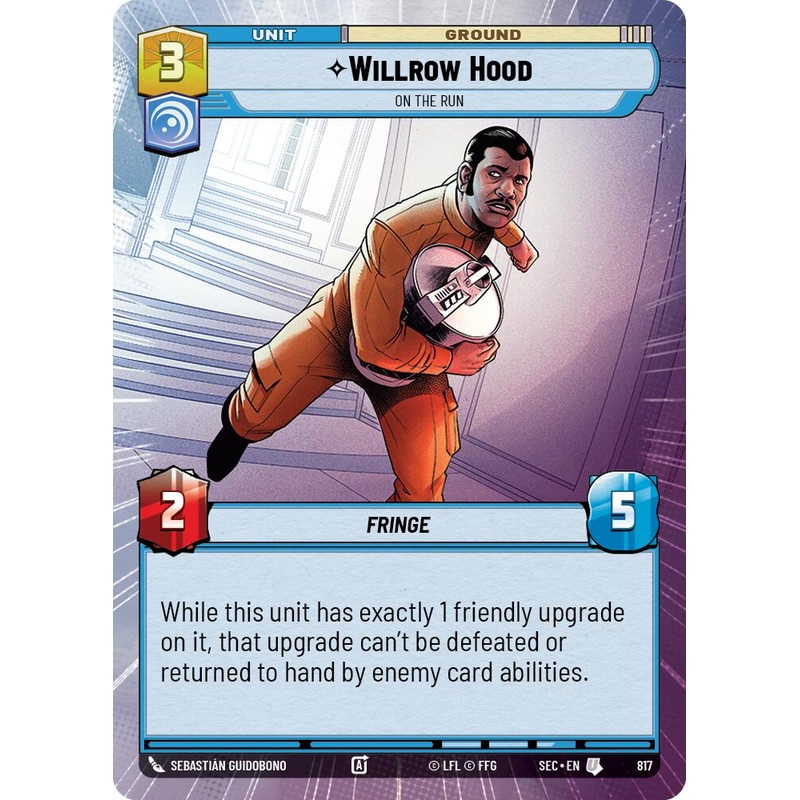 Willrow Hood – On the Run (Hyperspace Foil) (817) (817) [Secrets of Power]