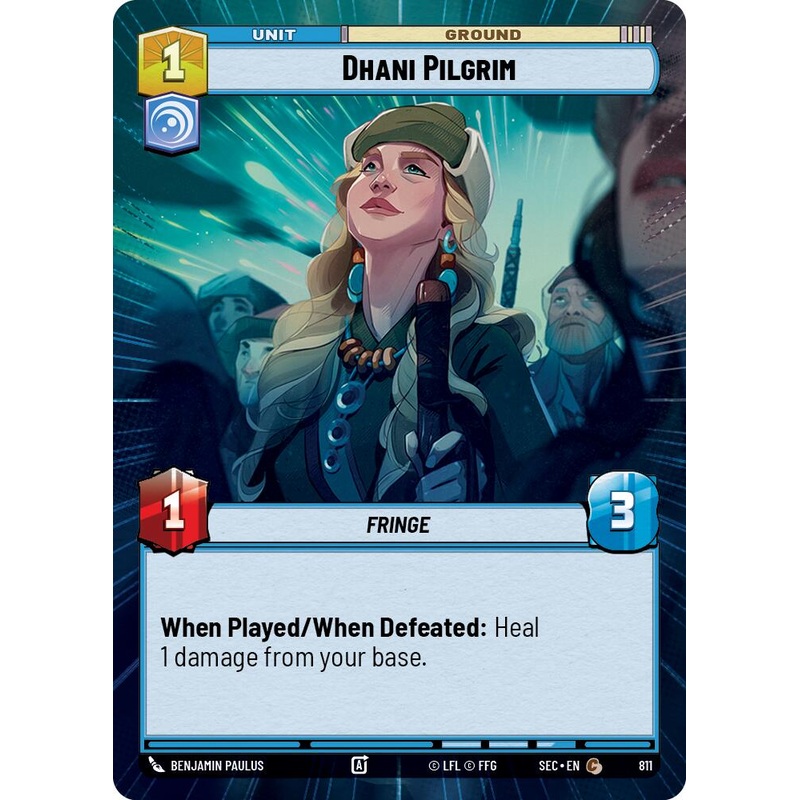 Dhani Pilgrim (811) (Hyperspace Foil) (811) [Secrets of Power]