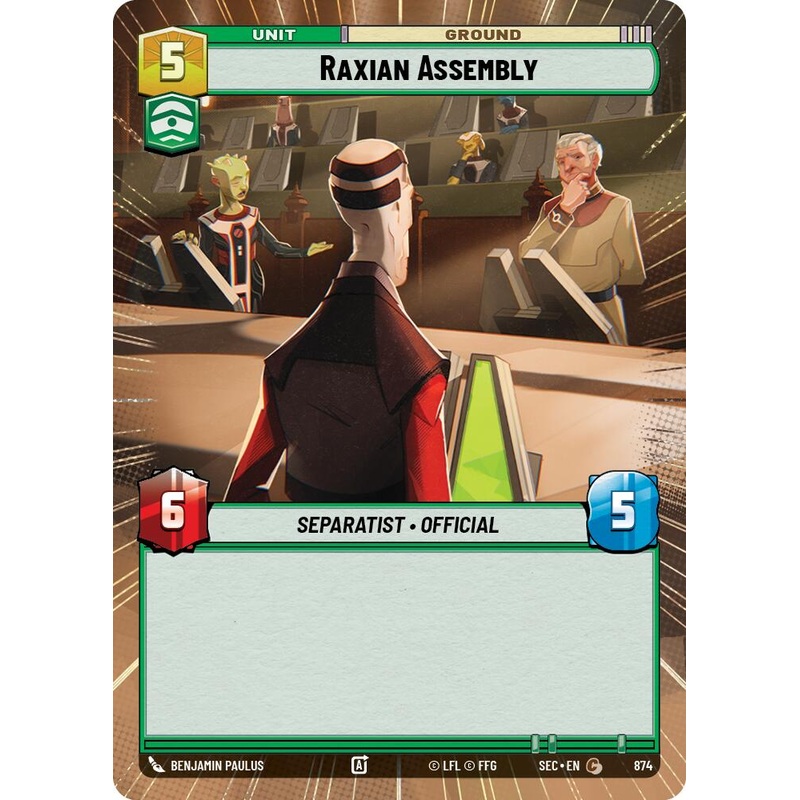 Raxian Assembly (874) (Hyperspace Foil) (874) [Secrets of Power]