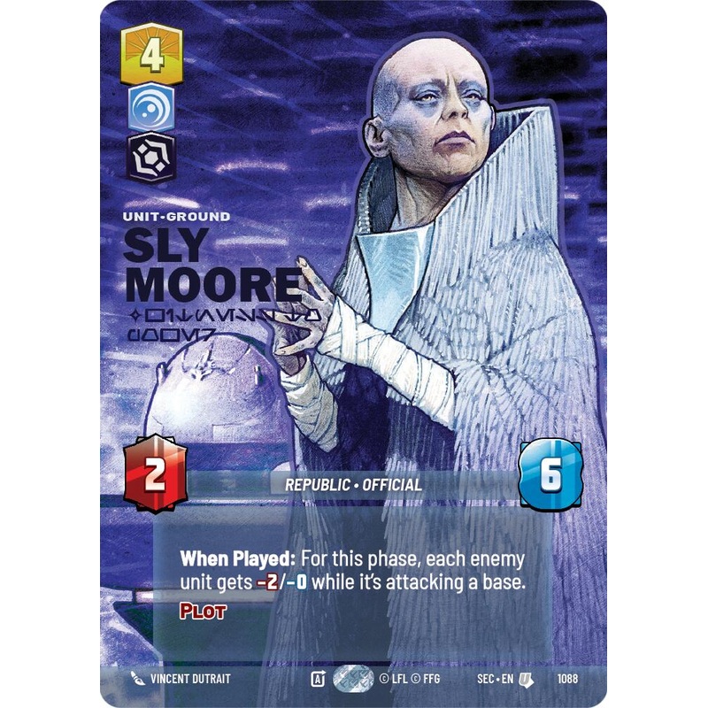 Sly Moore – Witness to Power (Prestige Foil) (1088) (1088) [Secrets of Power]