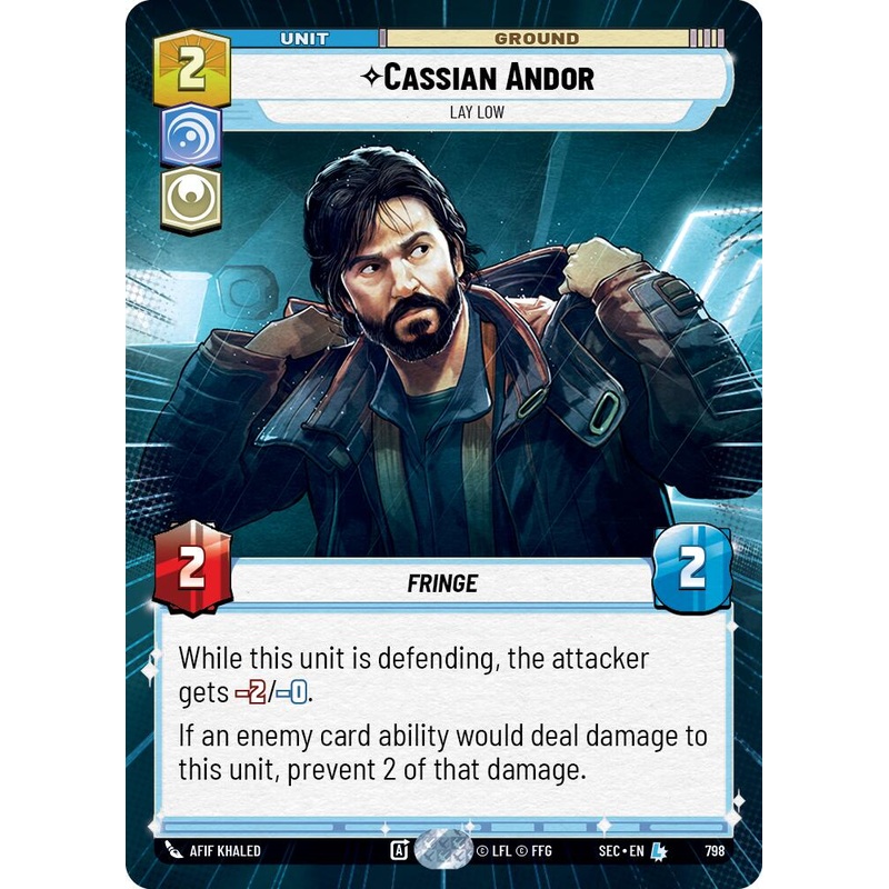 Cassian Andor – Lay Low (Hyperspace Foil) (798) (798) [Secrets of Power]