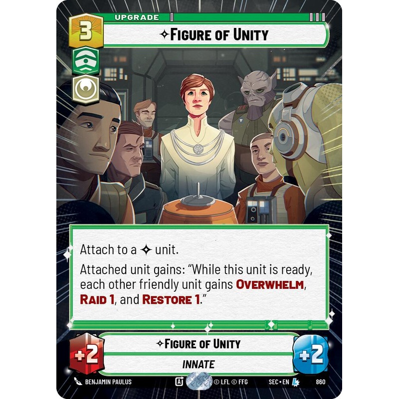 Figure of Unity (860) (Hyperspace Foil) (860) [Secrets of Power]
