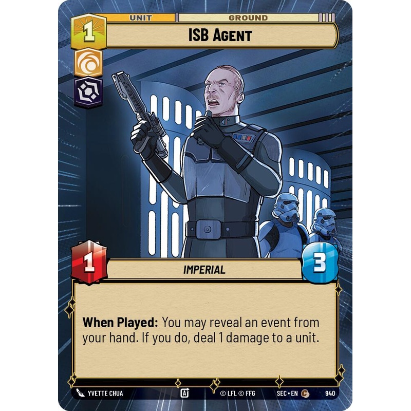 ISB Agent (940) (Hyperspace Foil) (940) [Secrets of Power]