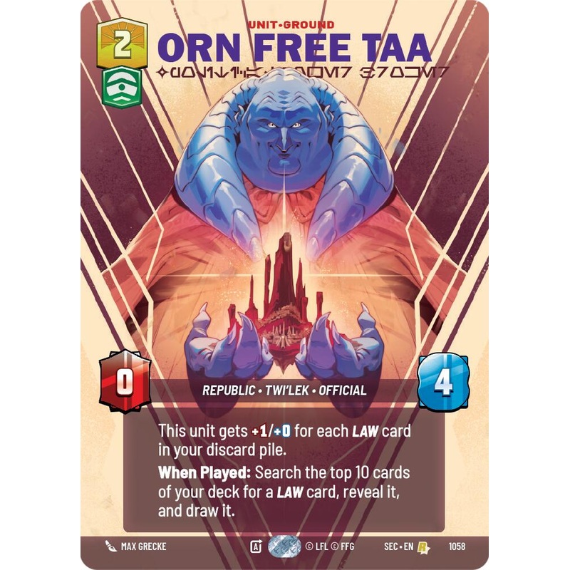 Orn Free Taa – Political Power Broker (Prestige) (1058) (1058) [Secrets of Power]