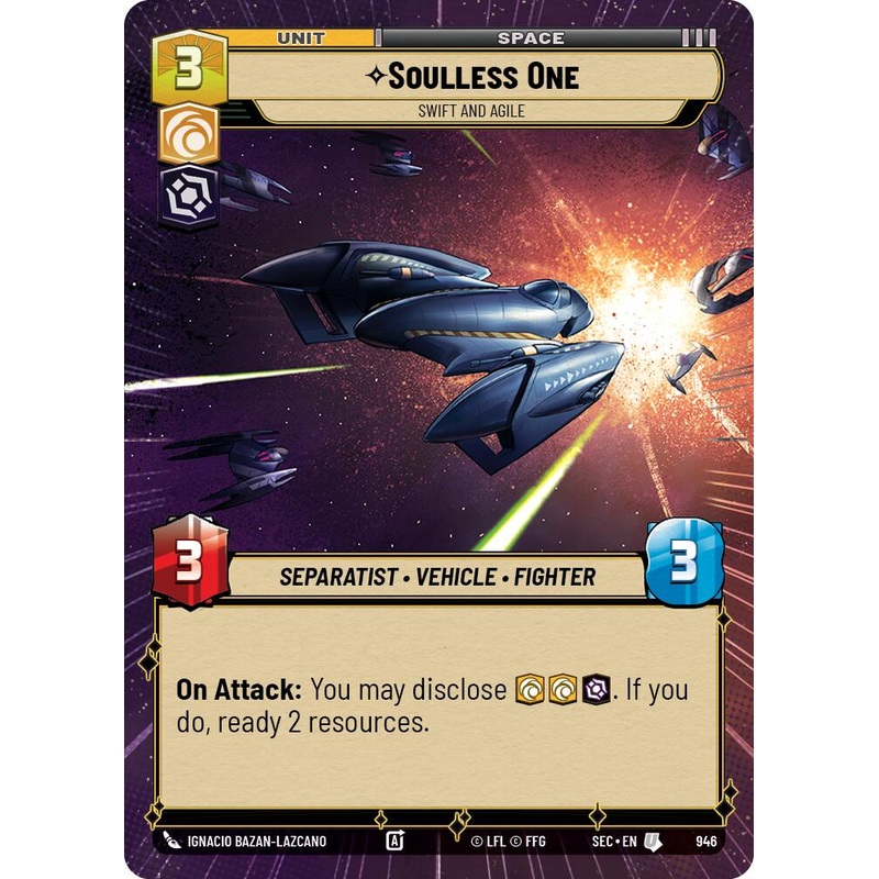 Soulless One – Swift and Agile (Hyperspace Foil) (946) (946) [Secrets of Power]