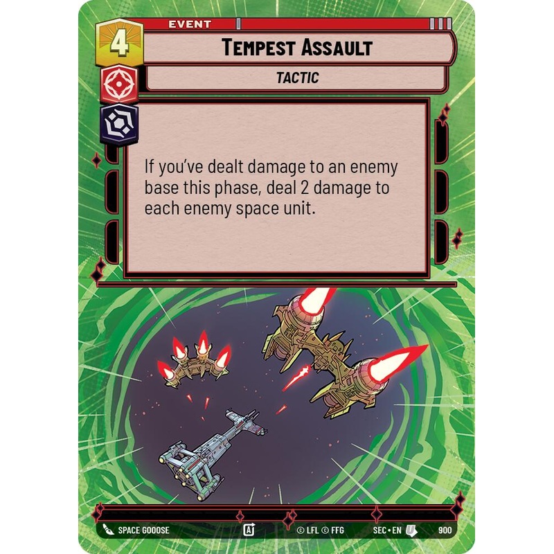 Tempest Assault (900) (Hyperspace Foil) (900) [Secrets of Power]