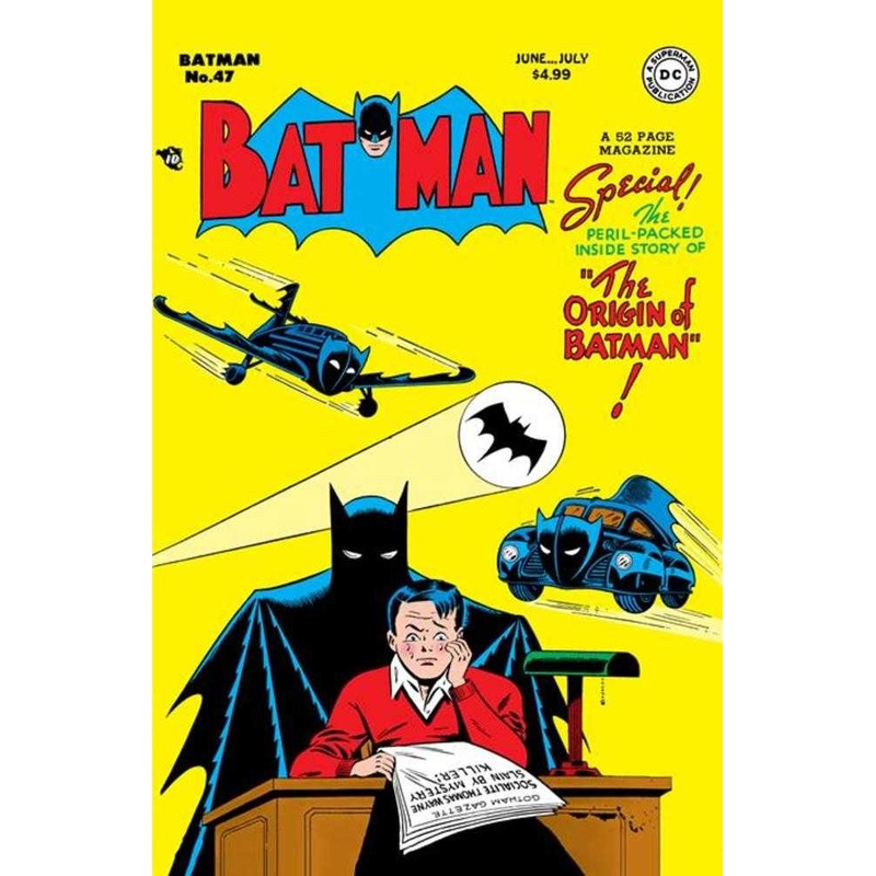 Batman #47 Facsimile Edition Cover A Bob Kane