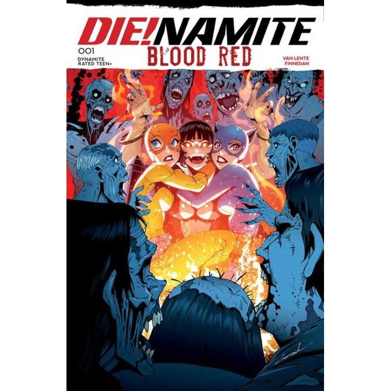 Dienamite Blood Red #1 Cover B Godtail Variant