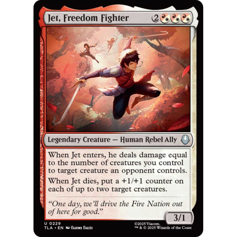 Jet, Freedom Fighter [Avatar: The Last Airbender]
