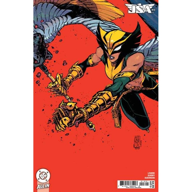 JSA #13 Cover B Jorge Corona Card Stock Variant