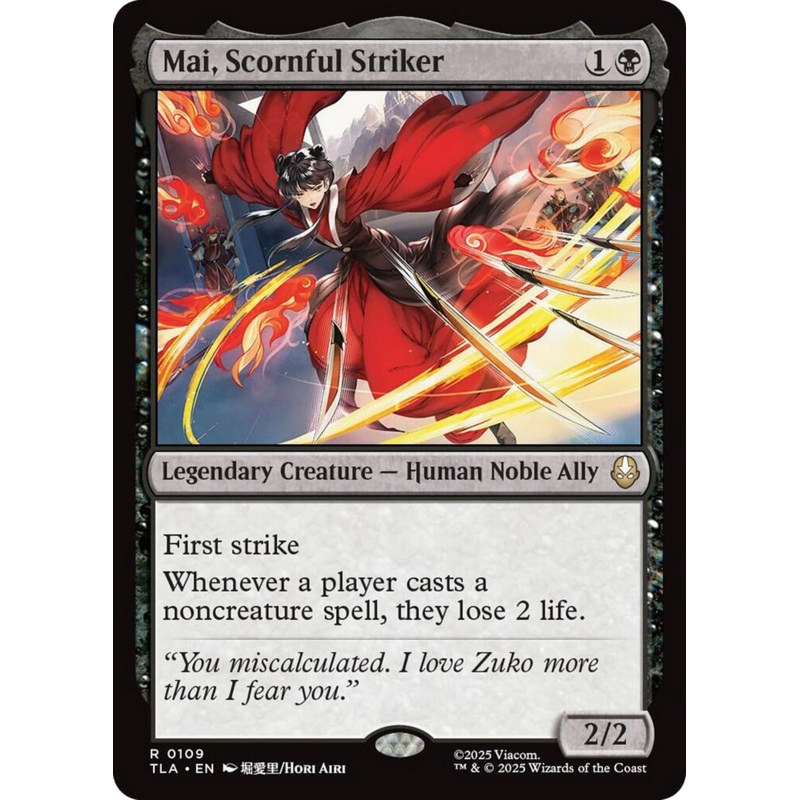 Mai, Scornful Striker [Avatar: The Last Airbender]