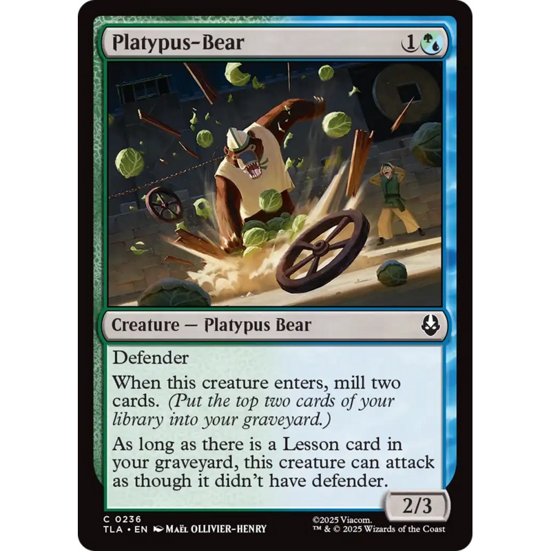 Platypus-Bear [Avatar: The Last Airbender]