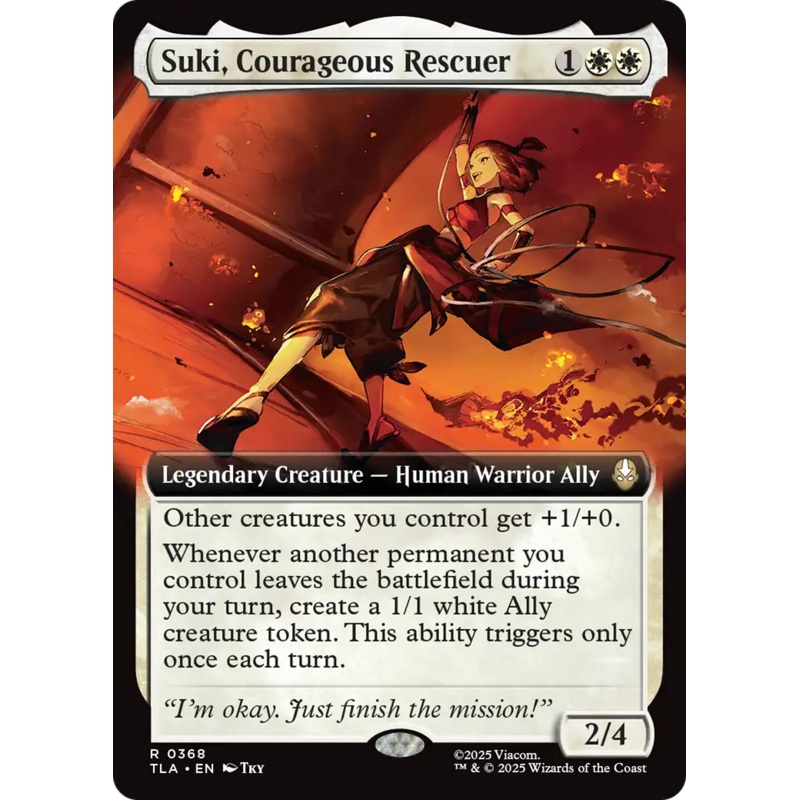 Suki, Courageous Rescuer (Extended Art) [Avatar: The Last Airbender]