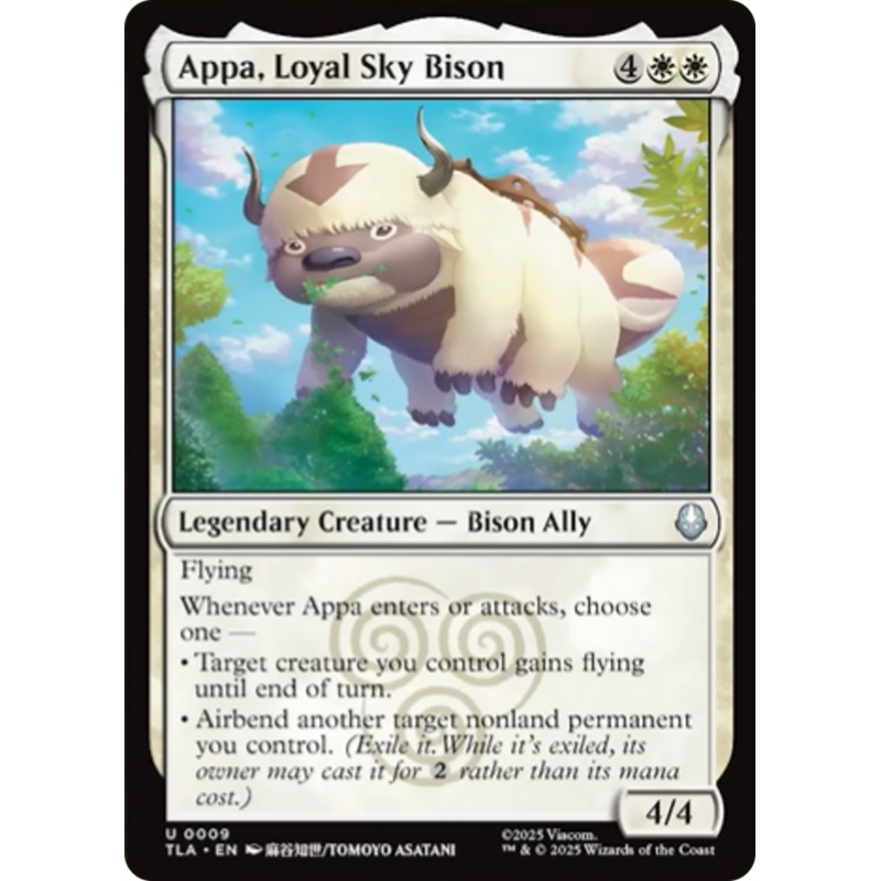 Appa, Loyal Sky Bison [Avatar: The Last Airbender]