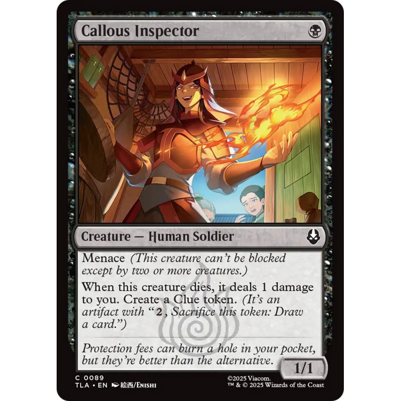 Callous Inspector [Avatar: The Last Airbender]