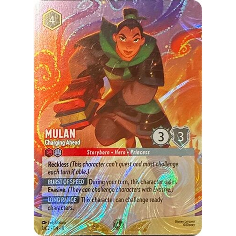 Mulan – Charging Ahead (3) [Promo Cards]