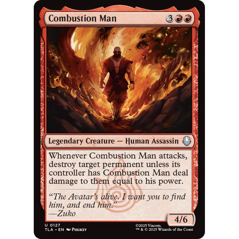 Combustion Man [Avatar: The Last Airbender]