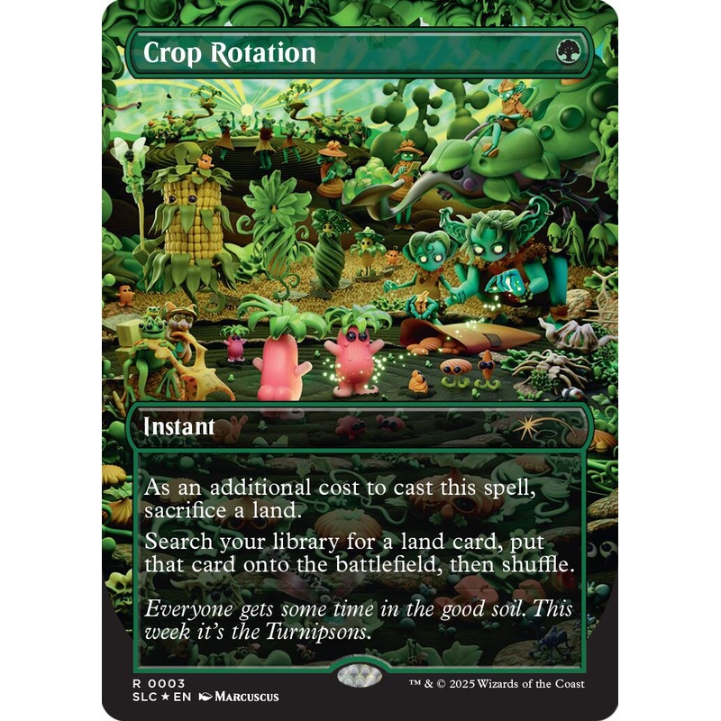 Crop Rotation (Halo Foil) [Secret Lair Countdown Kit]