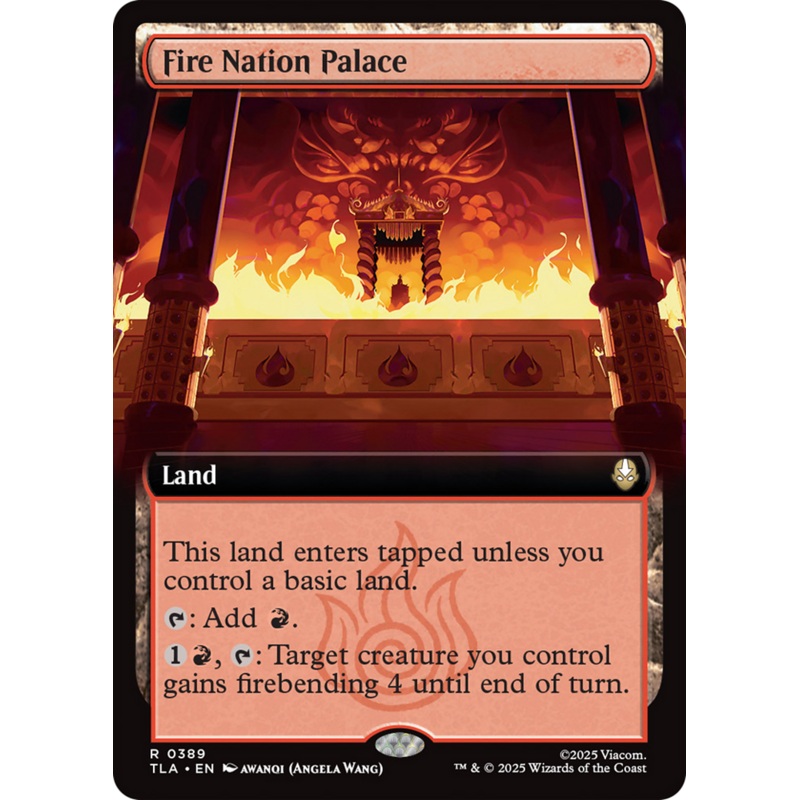 Fire Nation Palace (Extended Art) [Avatar: The Last Airbender]