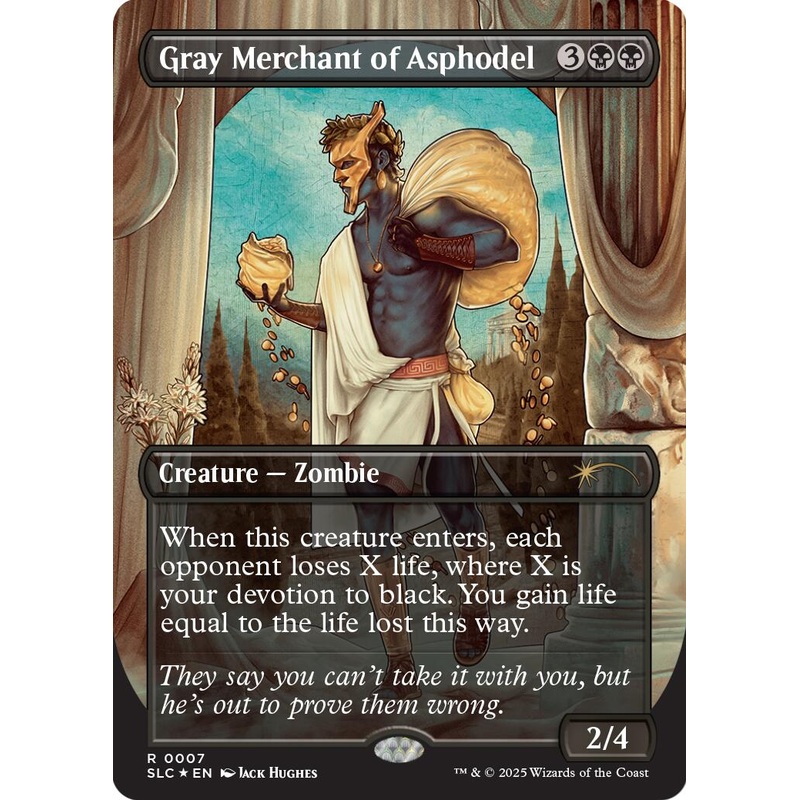 Gray Merchant of Asphodel (Halo Foil) [Secret Lair Countdown Kit]