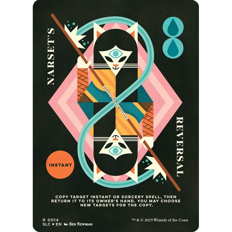 Narset’s Reversal (Halo Foil) [Secret Lair Countdown Kit]