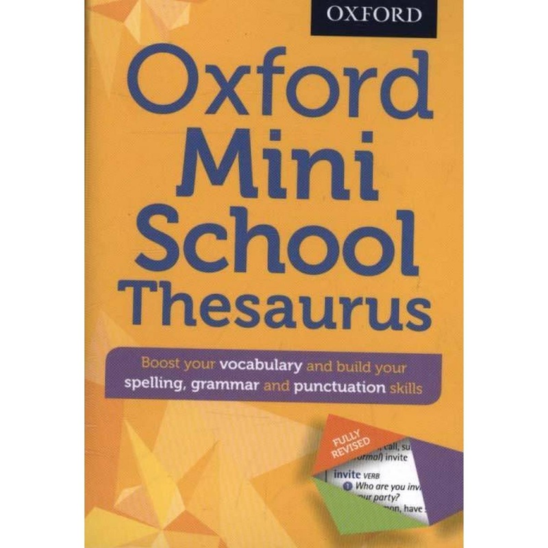 Oxford Mini School Thesaurus