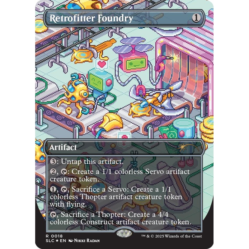 Retrofitter Foundry (Halo Foil) [Secret Lair Countdown Kit]