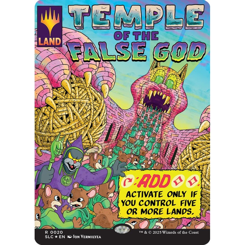 Temple of the False God (Halo Foil) [Secret Lair Countdown Kit]