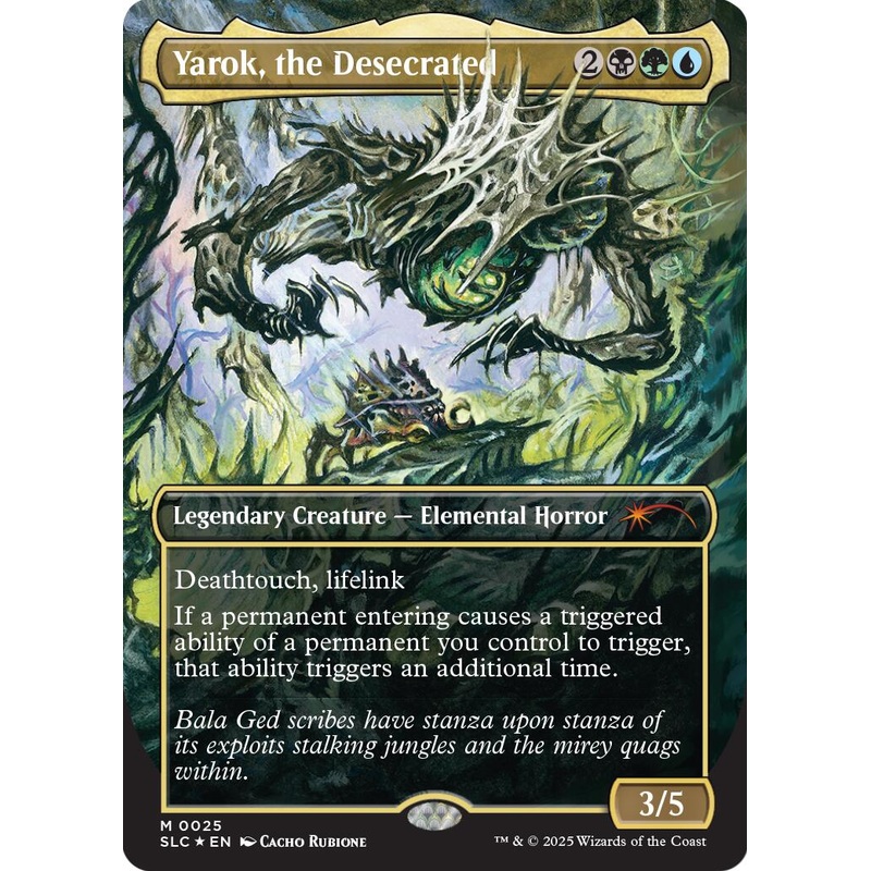 Yarok, the Desecrated (Halo Foil) [Secret Lair Countdown Kit]