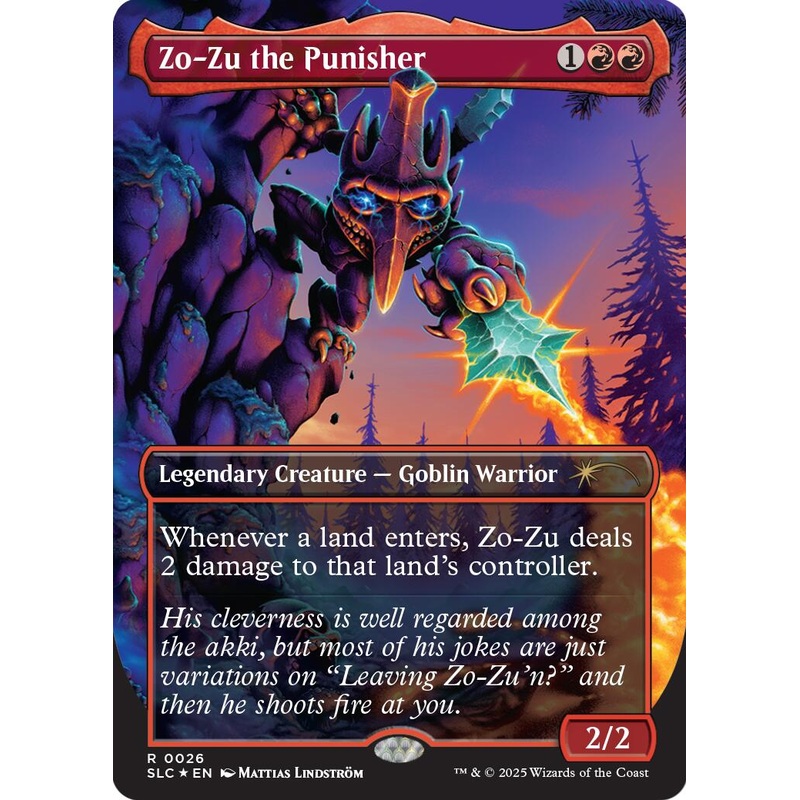 Zo-Zu the Punisher (Halo Foil) [Secret Lair Countdown Kit]