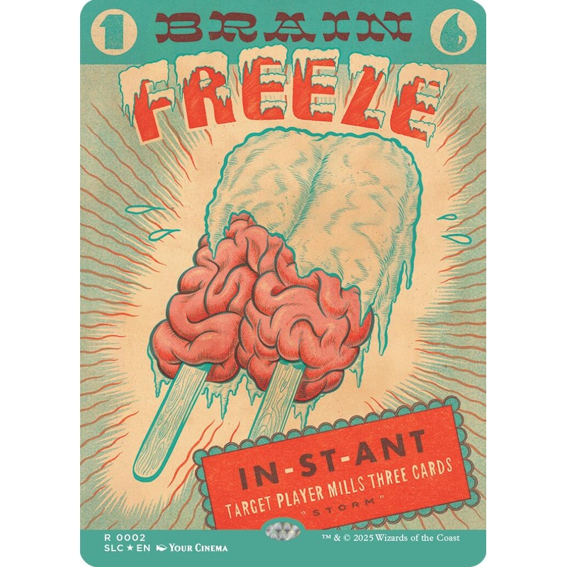 Brain Freeze (Halo Foil) [Secret Lair Countdown Kit]