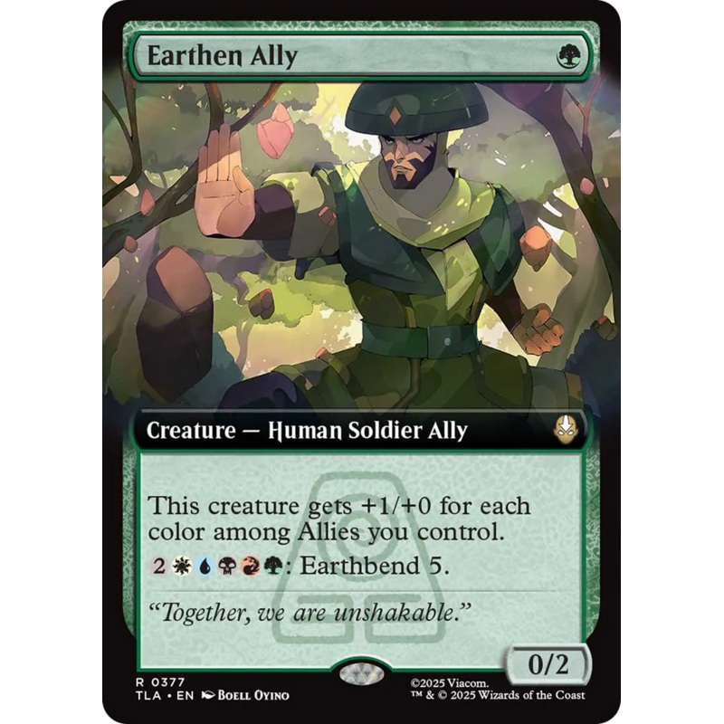 Earthen Ally (Extended Art) [Avatar: The Last Airbender]