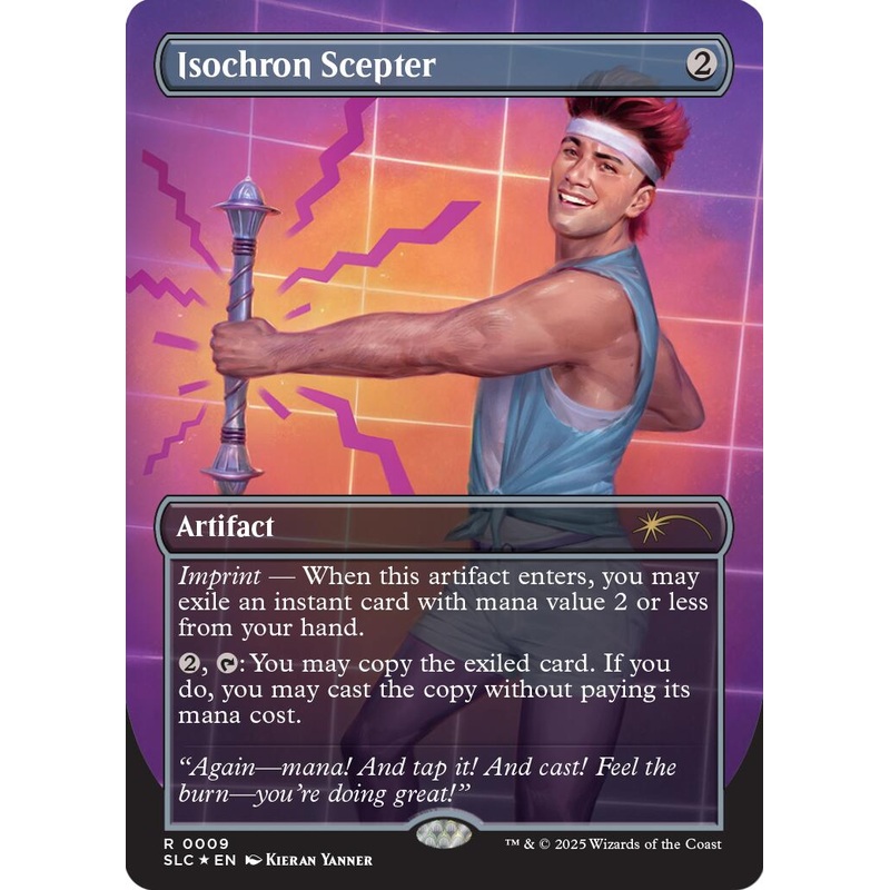 Isochron Scepter (Halo Foil) [Secret Lair Countdown Kit]