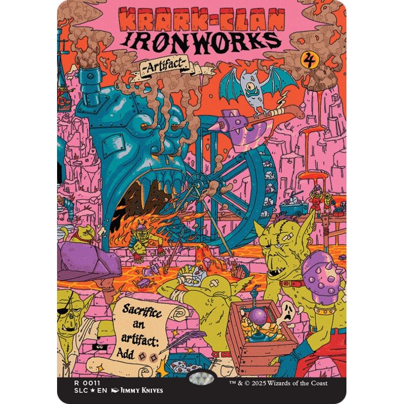 Krark-Clan Ironworks (Halo Foil) [Secret Lair Countdown Kit]