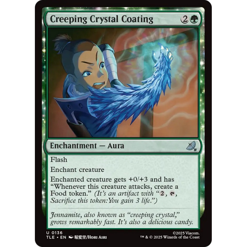 Creeping Crystal Coating [Avatar: The Last Airbender: Eternal-Legal]