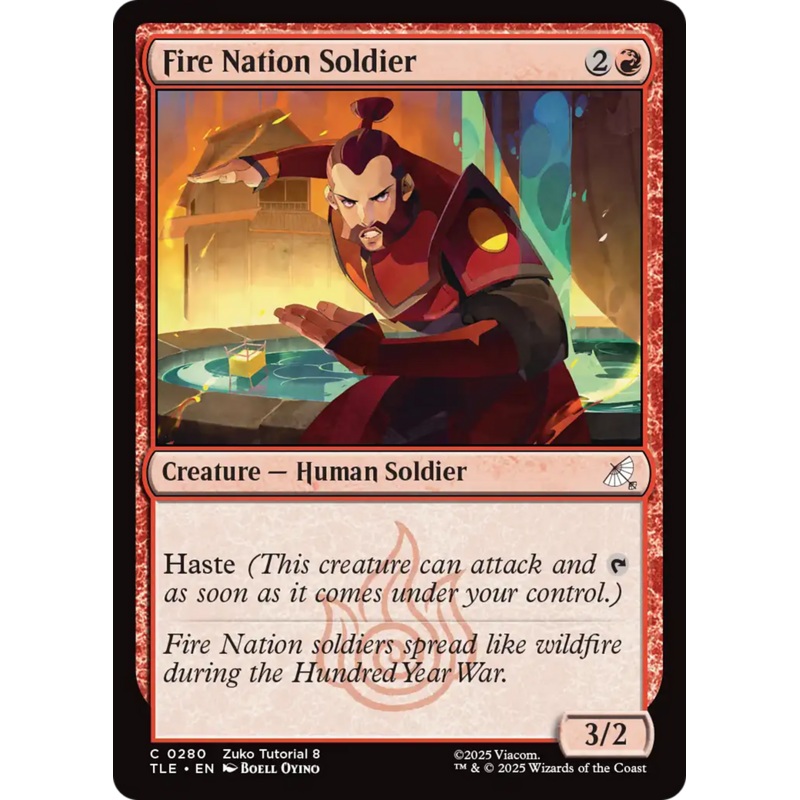 Fire Nation Soldier (0280) [Avatar: The Last Airbender: Eternal-Legal]