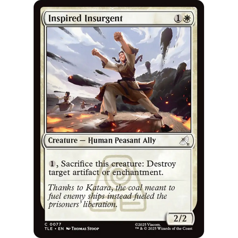 Inspired Insurgent [Avatar: The Last Airbender: Eternal-Legal]