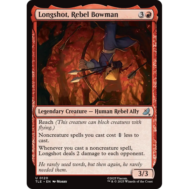 Longshot, Rebel Bowman [Avatar: The Last Airbender: Eternal-Legal]