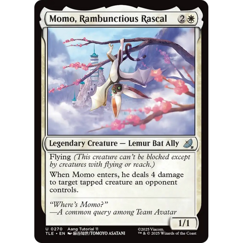 Momo, Rambunctious Rascal (0270) [Avatar: The Last Airbender: Eternal-Legal]