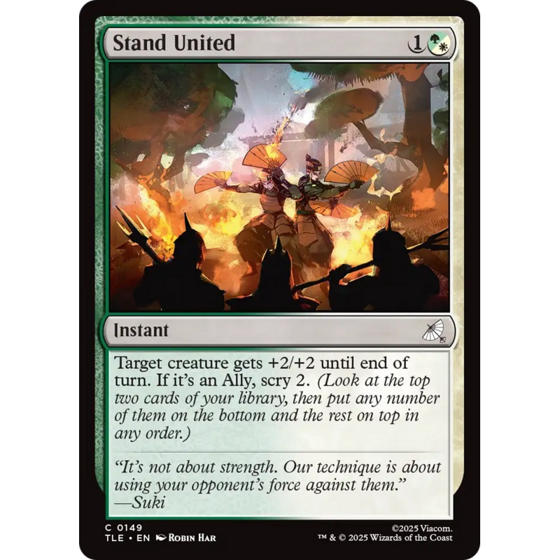Stand United [Avatar: The Last Airbender: Eternal-Legal]