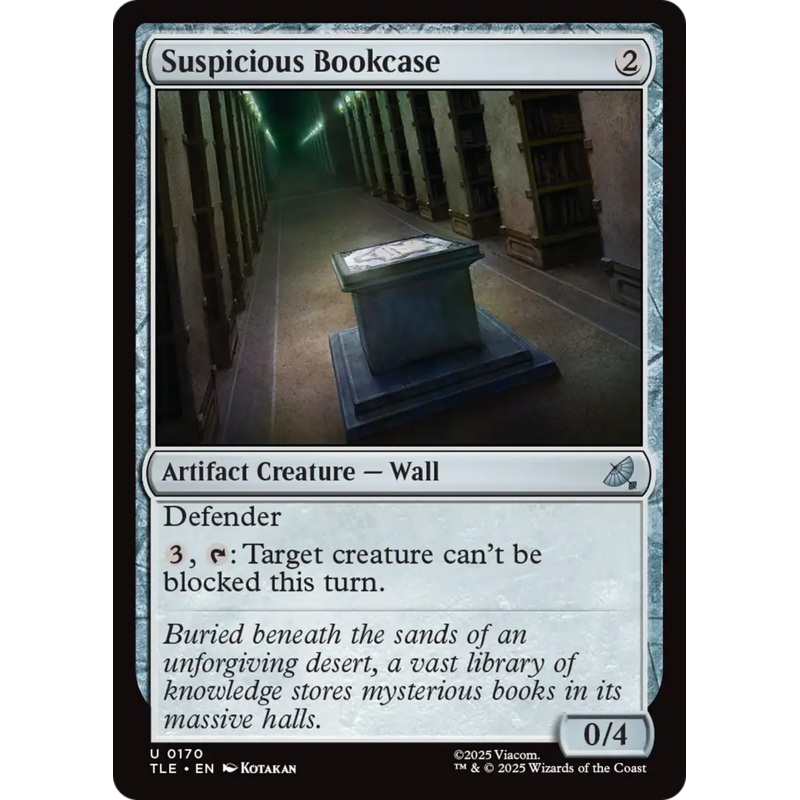 Suspicious Bookcase [Avatar: The Last Airbender: Eternal-Legal]