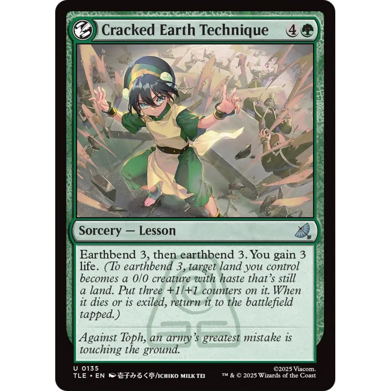 Cracked Earth Technique [Avatar: The Last Airbender: Eternal-Legal]