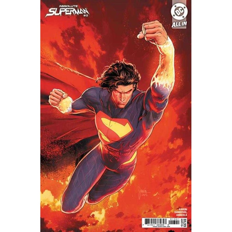 Absolute Superman #13 Cover C Mikel Janin Card Stock Variant