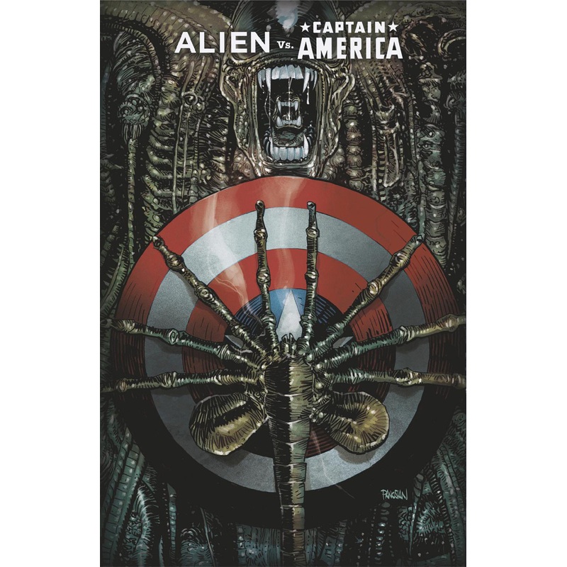 Alien vs. Captain America #1 Dan Panosian Foil Variant