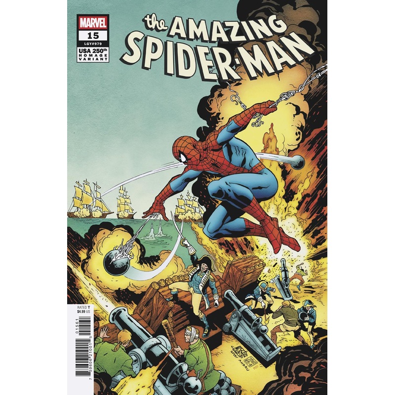 Amazing Spider-Man #15 Giuseppe Camuncoli 250 Th Homage Variant