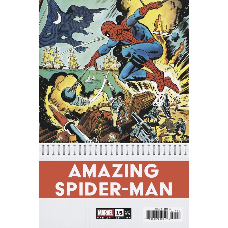 Amazing Spider-Man #15 Ross Andru Bicentennial Calendar Hidden Gem Variant