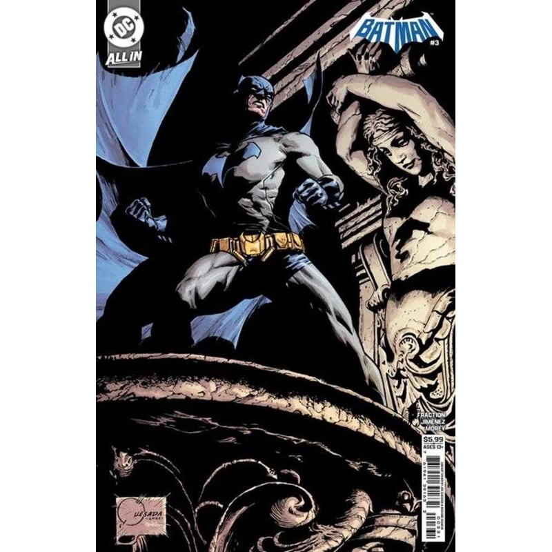 Batman #3 Cover D Joe Quesada Card Stock Variant
