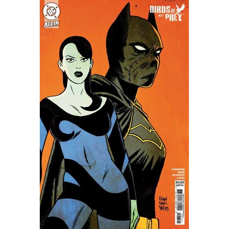 Birds Of Prey #27 Cover D Francesco Francavilla Card Stock Variant