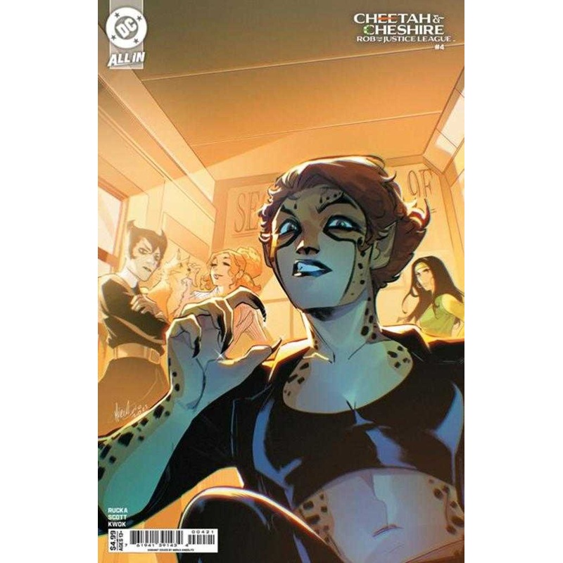 Cheetah And Cheshire Rob The Justice League #4 (Of 6) Cover C Mirka Andolfo Card Stock Variant